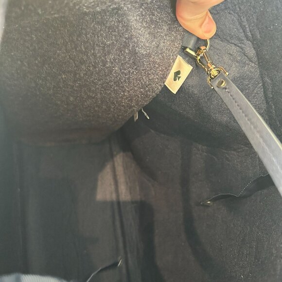 NWT Kate Spade New York Kitt Felt Large North South Tote - Picture 7 of 13